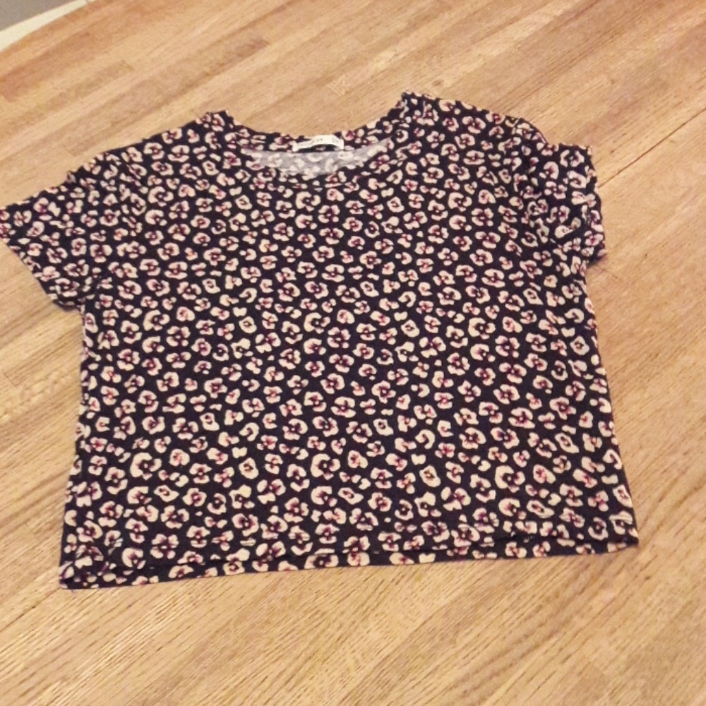 Flowered crop top-Cotton On